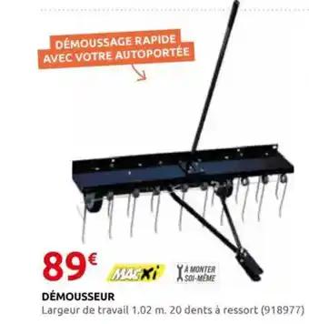 Démousseur