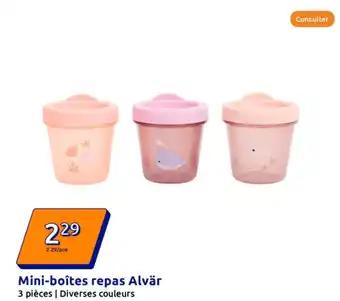 Mini-boîtes repas Alvär