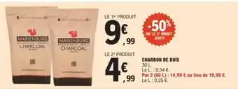 Charbon de bois 30 l