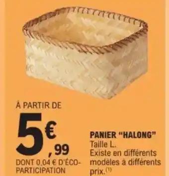 Panier "halong"