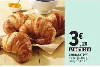 Croissants 480 g