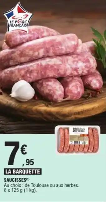 Saucisses 1 kg 