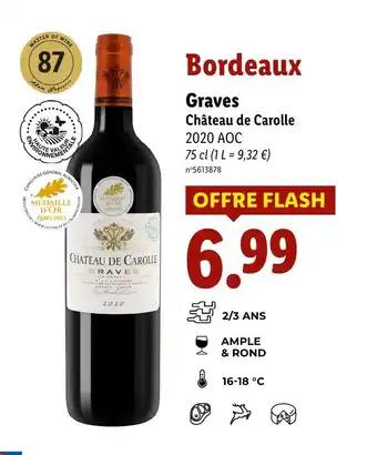 Bordeaux Graves 75 cl 