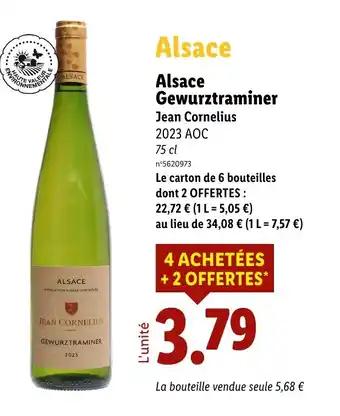 Alsace Gewurztraminer