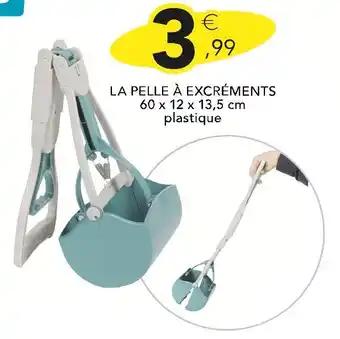 La pelle à excréments