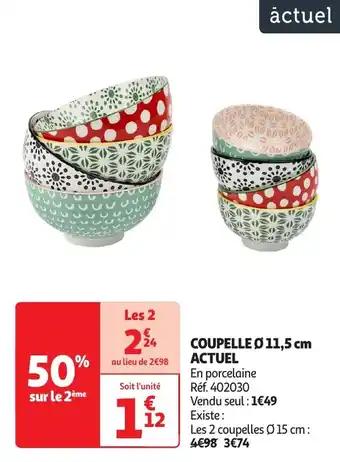 Coupelle actuel Ø11.5 cm
