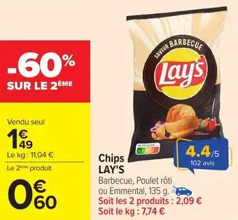 LAY'S Chips 135 g