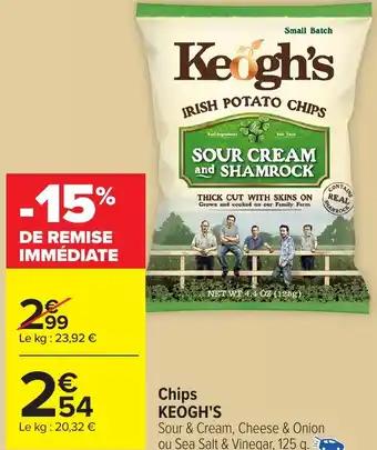 KEOGH'S Chips 125 g