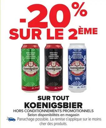 KOENIGSBIER Sur tout