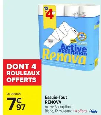 RENOVA Essuie-Tout