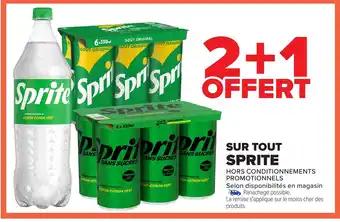 SPRITE Sur tout