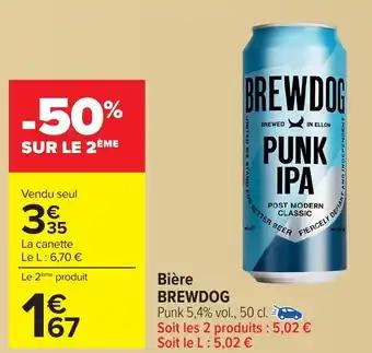 BREWDOG Bière 50 cl 