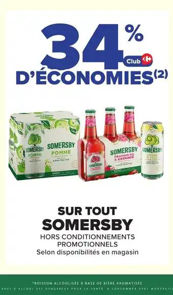 SOMERSBY Sur tout