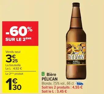 PÉLICAN Bière 66 cl