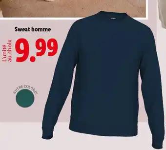 Sweat homme