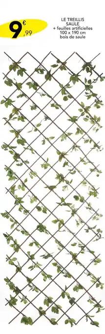 Le treillis saule