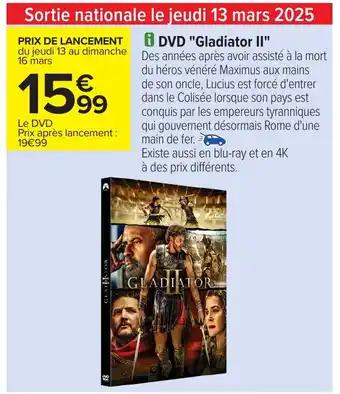 DVD "Gladiator II"