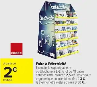 Foire à l'électricité