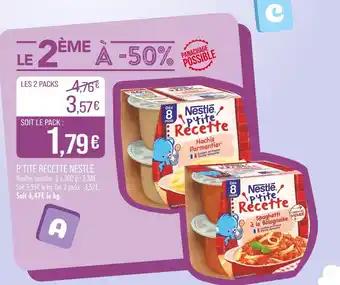 NESTLÉ P'tite recette