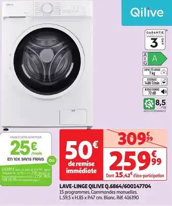 QILIVE Lave-linge