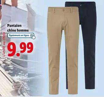 Pantalon chino homme