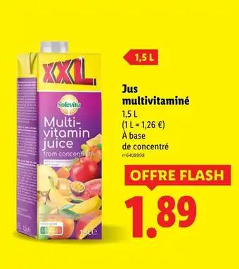 SOLEVITA Jus multivitaminé