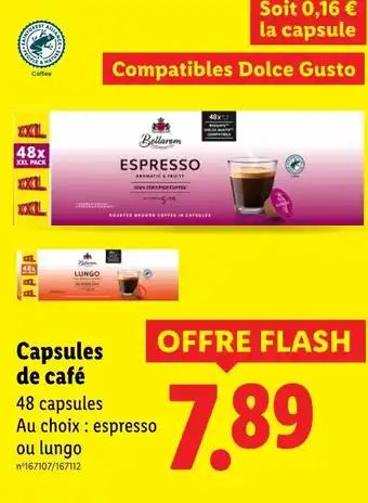 Bellarom Capsules de café