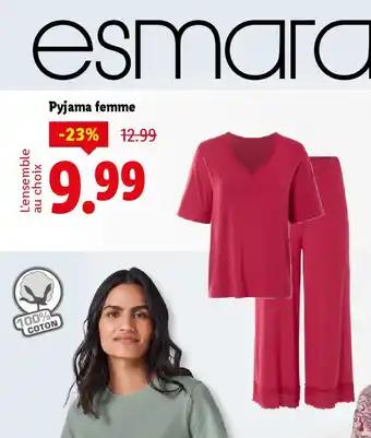 Esmara Pyjama femme