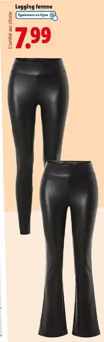 Legging femme