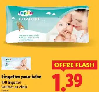 Lingettes pour bébé