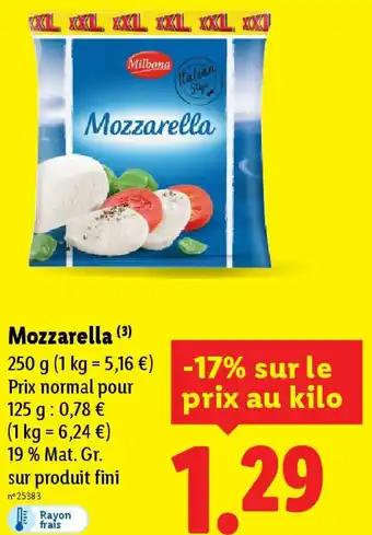 Mozzarella 250 g