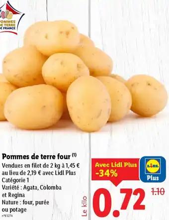 Pommes de terre four