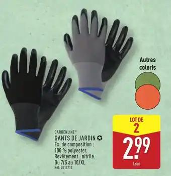 GARDENLINE® Gants de jardin