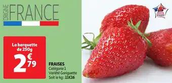 Fraises 250 g