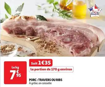 Porc: travers ou ribs