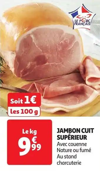 Jambon cuit supérieur