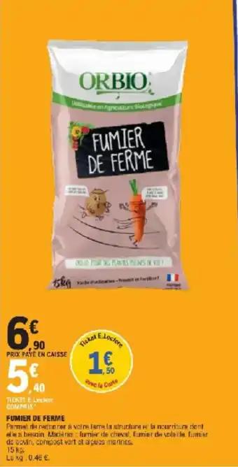 Fumier de ferme