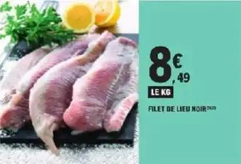 Filet de lieu noir