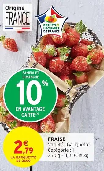 Fraise 250 g