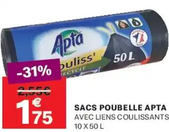 Sacs poubelle apta