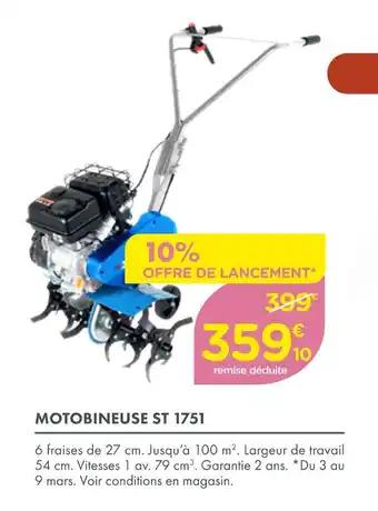 MOTOBINEUSE ST 1751