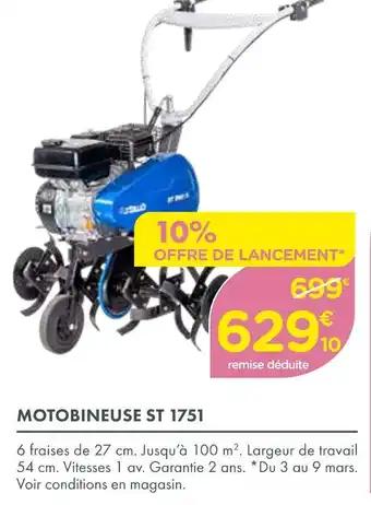 MOTOBINEUSE ST 1751