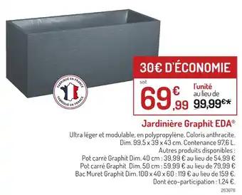 EDA Jardinière graphit
