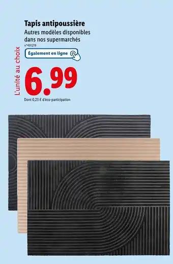 Tapis antipoussière