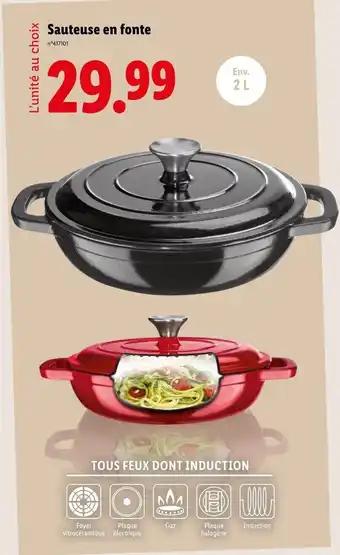 Sauteuse en fonte
