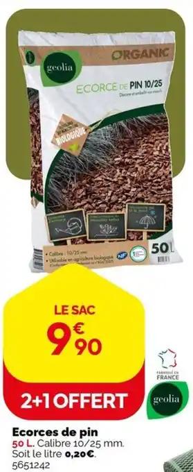 Ecorces de pin 50 l