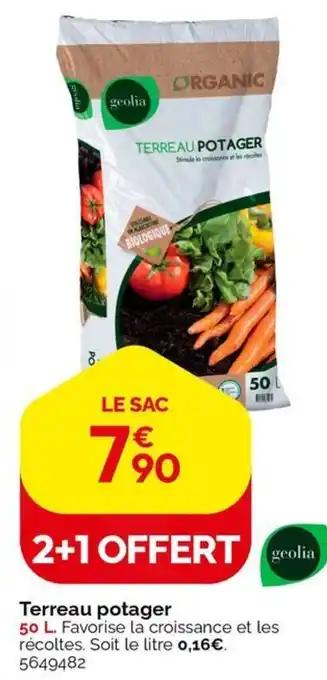 Terreau potager 50 l
