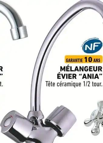 Mélangeur évier ania
