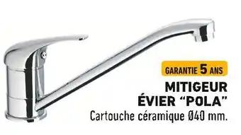 Mitigeur évier pola