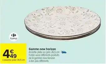 Gamme new horizon